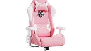 AutoFull C2 Pink Bunny Gaming Chair Cute Kawaii Gamer Chair...