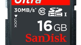 SanDisk Ultra 16GB SDHC Class 10/UHS-1 Flash Memory Card...
