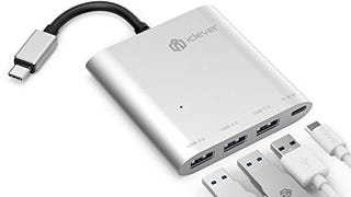 iClever USB-C Hub, Mutiport Adapter with Power Delivery...