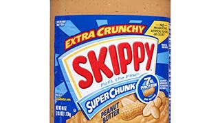 SKIPPY Peanut Butter, Extra Crunchy and Super Chunk, 40...