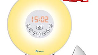 Wake Up Light, Vansky Deluxe Edition Sunrise Alarm Clock...