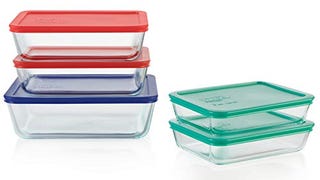 Pyrex Simply Store Food Storage Container Set with BPA-...