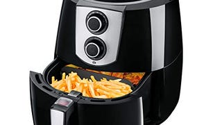 Secura Air Fryer XL 5.5 Quart 1800-Watt Electric Hot Air...