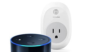 Echo Dot (2nd Generation) - Black + TP-Link Smart