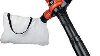 BLACK+DECKER 3-in-1 Leaf Blower, Leaf Vacuum and Mulcher,...