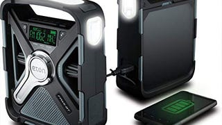 Eton Emergency Weather Bluetooth Radio, Smartphone Charger,...
