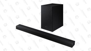 Samsung - 2.1 Ch 290W Sound Bar With Wireless Subwoofer