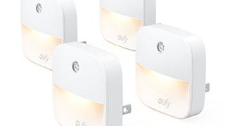 eufy by Anker, Plug-in Night Light, Warm White LED, Dusk-...