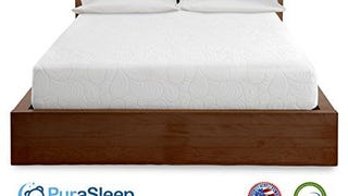 PuraSleep CoolFlow Memory Foam Mattress – Made in The USA...