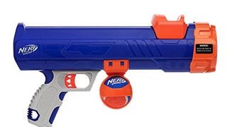 Nerf Dog Tennis Ball Blaster Dog Toy Blue/Orange, 16 Inch...