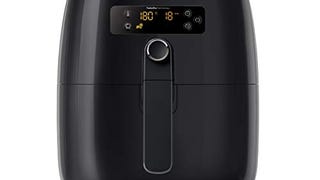 Philips Airfryer, Avance Turbo Star, Digital, Black, HD9641/...