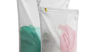 TENRAI 2 Pack (1 Large & 1 Medium) Delicates Laundry Bags,...