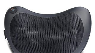 Nekteck Shiatsu Deep Kneading Massage Pillow with Heat,...