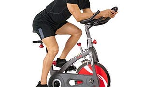 Sunny Health & Fitness Indoor Cycling Exercise Bike with...