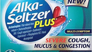 ALKA-SELTZER PLUS Severe Strength Cough Mucus and Congestion...