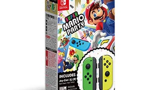 Super Mario Party + Neon Green/ Neon Yellow Joy-Con Set...