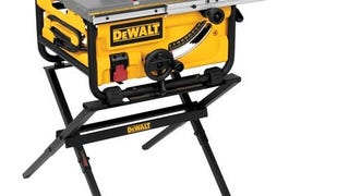 DEWALT 10-Inch Portable Table Saw with Stand (DWE7480XA)...