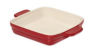 Baker's Advantage Ceramic Square Baking Dish, 9-by 9-Inch,...