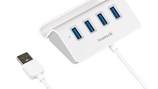 Inateck 4-Port USB 3.0 Hub with Stand Function for iPad,...