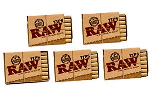 Raw Natural Unrefined Pre-Rolled Filter Tips 5 Pack (21...