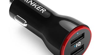 Anker Car Charger Adapter, 24W Dual USB Car Phone Charger,...