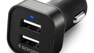 Spigen F24QC Car Charger Dual Port USB Car Charger 24W/...