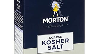 Morton Coarse Kosher Salt, 3 lbs., dark blue