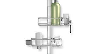 simplehuman Adjustable and Extendable Shower Caddy Large,...