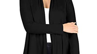 Womens Open Drape Cardigan Reg and Plus Size Cardigan Sweater...