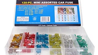 Cal-Hawk CAPCFM Assorted Car Truck Mini Fuse 5,7.5,10,15,...