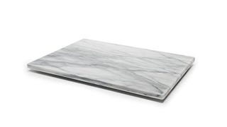 Fox Run Marble Pastry Board, 12" x 16", White