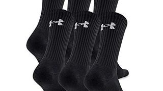 Under Armour Adult Charged Cotton Crew Socks, Multipairs,...