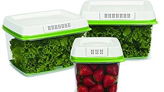 Rubbermaid FreshWorks Produce Saver 3-piece Set 2 x Large...