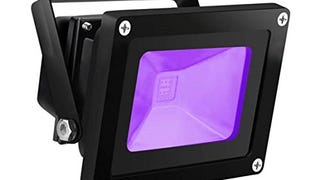 UV LED Black Light, HouLight High Power 10W LED Black Light...