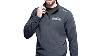 '47 NFL Seattle Seahawks Men's Compete 1/4-Zip Pullover,...