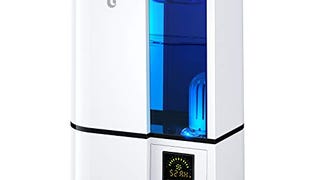TaoTronics Humidifiers, 4L Cool Mist Ultrasonic Humidifier...