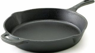 T-fal E83407 Pre-Seasoned Nonstick Durable Cast Iron Skillet...