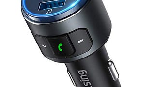 VicTsing (Upgraded Version) V5.0 Bluetooth FM Transmitter...