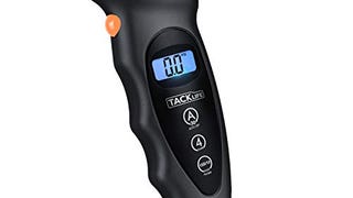 TACKLIFE Digital Tire Pressure Gauge, Backlit Display & LED...