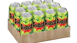 Surge Citrus Flavored Soda 16fl oz. 12 cans