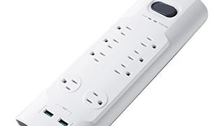 AUKEY Surge Protector with 8 Outlets and 2 USB Charging...