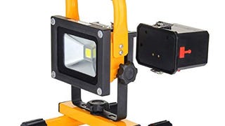 LED Work Light,Portable Outdoor Flood Light and Detachable...