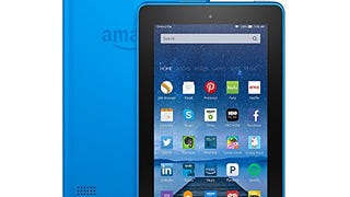 Fire Tablet with Alexa, 7" Display, 16 GB, Blue - with...