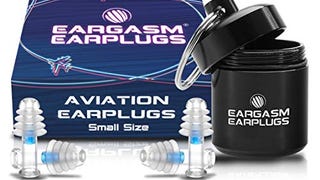 Eargasm Aviation Earplugs Small - Airplane Ear-Plugs for...