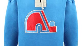 Old Time Hockey NHL Quebec Nordiques Men's Alternate Lacer...