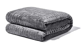 Gravity Blanket Weighted Blanket for Adults, 25 lbs Grey...