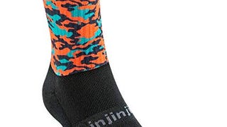 Injinji Trail Midweight Crew (Small, Camo Spectrum)