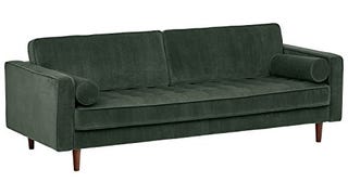 Amazon Brand – Rivet Aiden Mid-Century Modern Tufted Velvet...