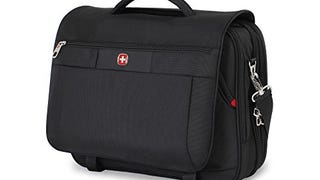 Swiss Gear SA8733 Black TSA Friendly ScanSmart Laptop Messenger...