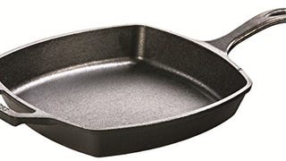 Lodge L8SQ3 Cast Iron Square Skillet, 10.5 inch,